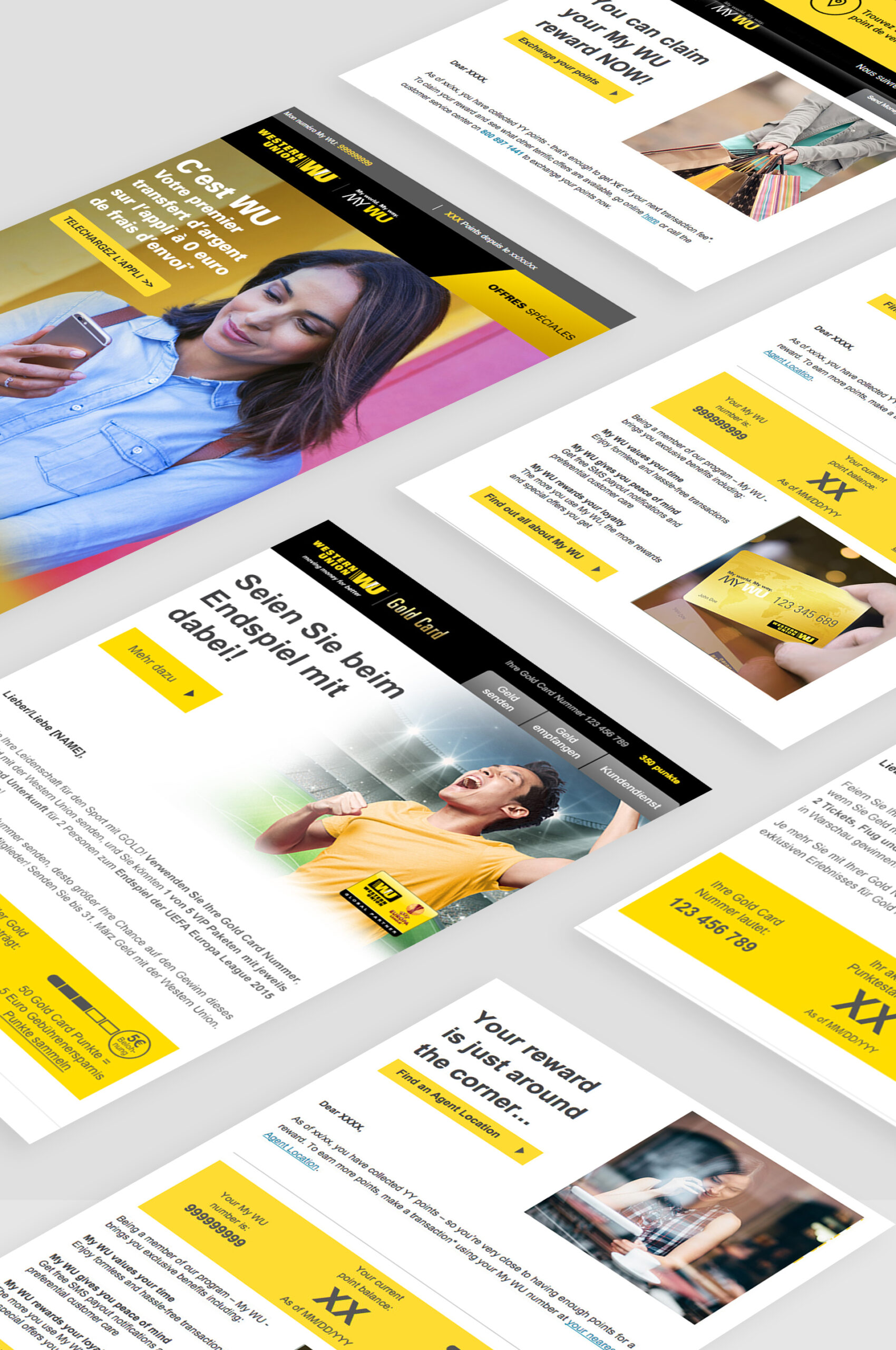 Western Union Email Templates